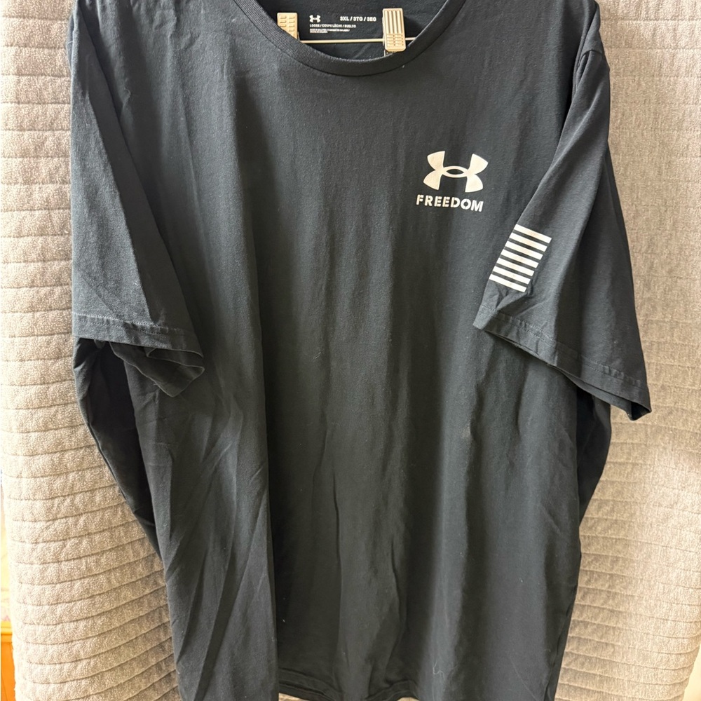 Under Armour Men's Black Freedom Tee